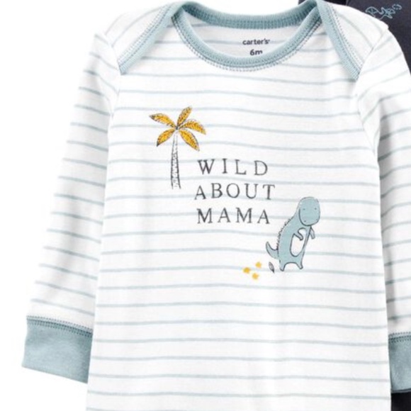 Dinosaur Sleep and Play Pajamas 9M - Picture 5 of 5